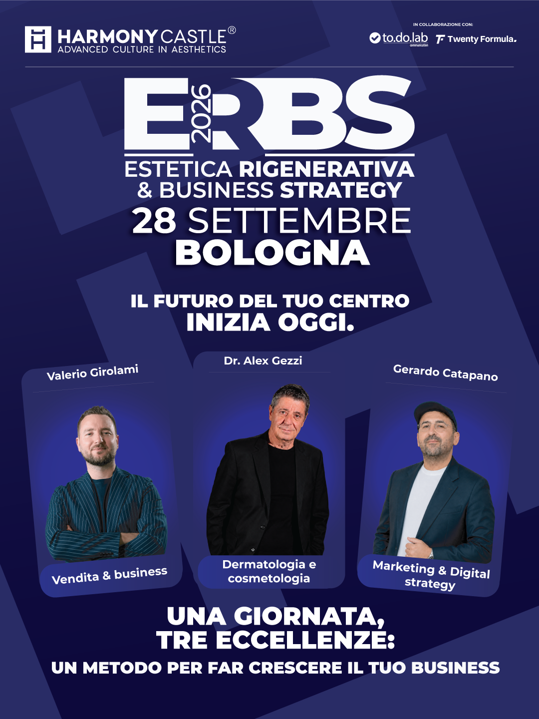 Ticket ERBS 2026 evento 28 settembre